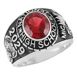 Affinitor Large 10K White Gold