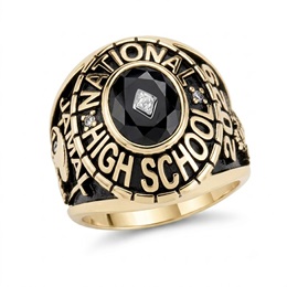 Commemorator Large 10K Yellow Gold