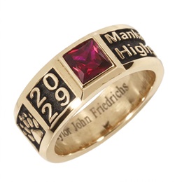 Enigma Large 10K Yellow Gold