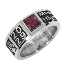 Enigma Large 10K White Gold