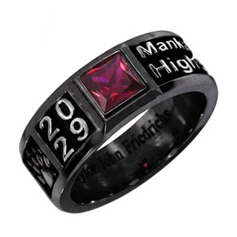 Enigma Large Obsidian Dual Metal