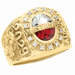 Force Large 14K Yellow Gold