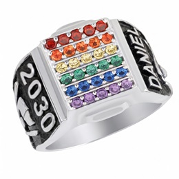 Freedom Large 10K White Gold
