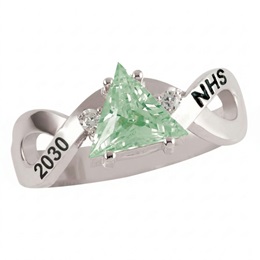 Infinity Triangle Premium Silver