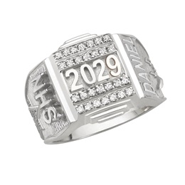 Prodigy Large 10K White Gold
