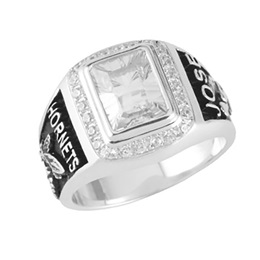 Rapture Large 10K White Gold