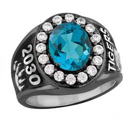 Royal Large Obsidian Dual Metal