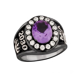 Royal Small Obsidian Dual Metal