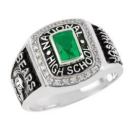 Stellar Large 14K White Gold