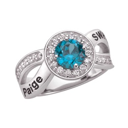 Symmetry 14K White Gold