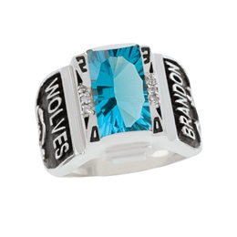Venture Large 10K White Gold
